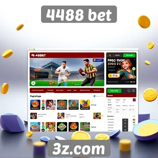 Interface e usabilidade do 4488 bet