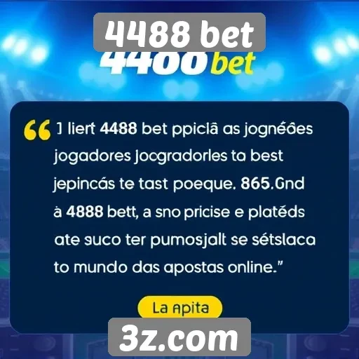 Depoimentos de jogadores sobre a 4488 bet