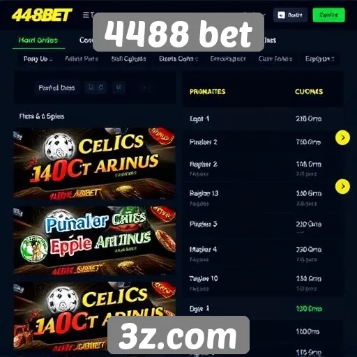 Promoções e bônus disponíveis na 4488 bet